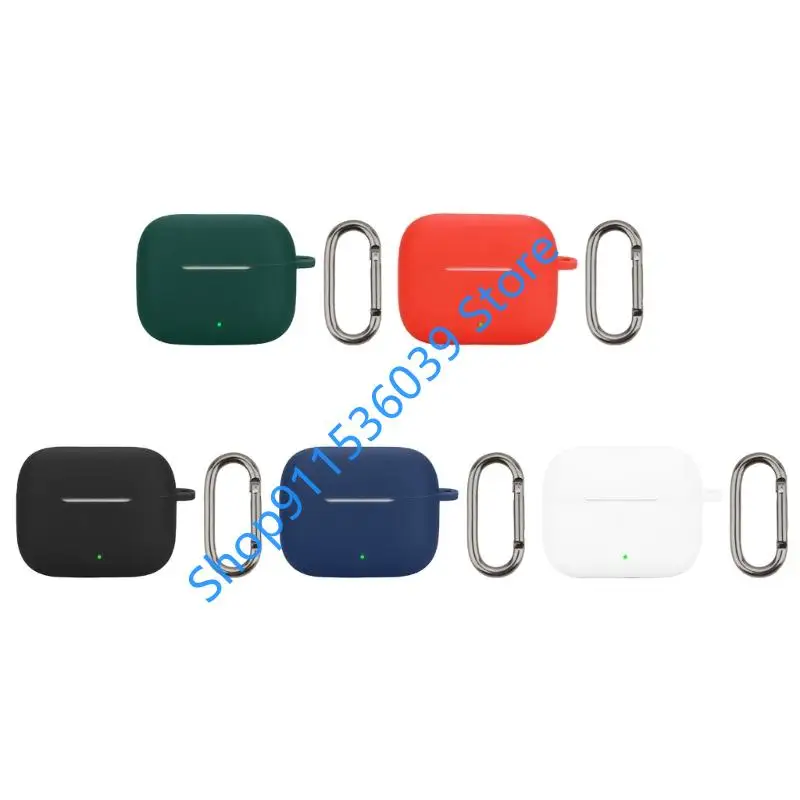حافظة واقية من السيليكون لهاتف OPPO Enco R4 حافظة حماية لسماعات الرأس اللاسلكية وغطاء مضاد للغبار