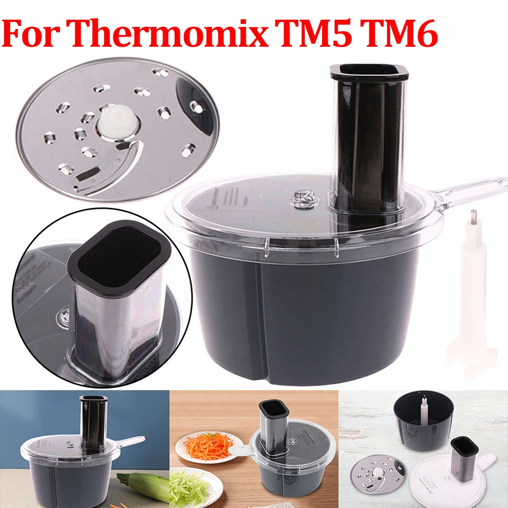 Food Processor Multifunctional Cutter Kit For Thermomix TM5 TM6 Cooking Masher Slicing Shredding Disc Chopping Tray Accessory