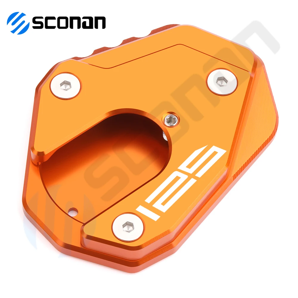 Per KTM DUKE125 250 DUKE 390 200 duke200 Duke 250 decorazione moto cavalletto cavalletto laterale estensione ingranditore Pad accessori