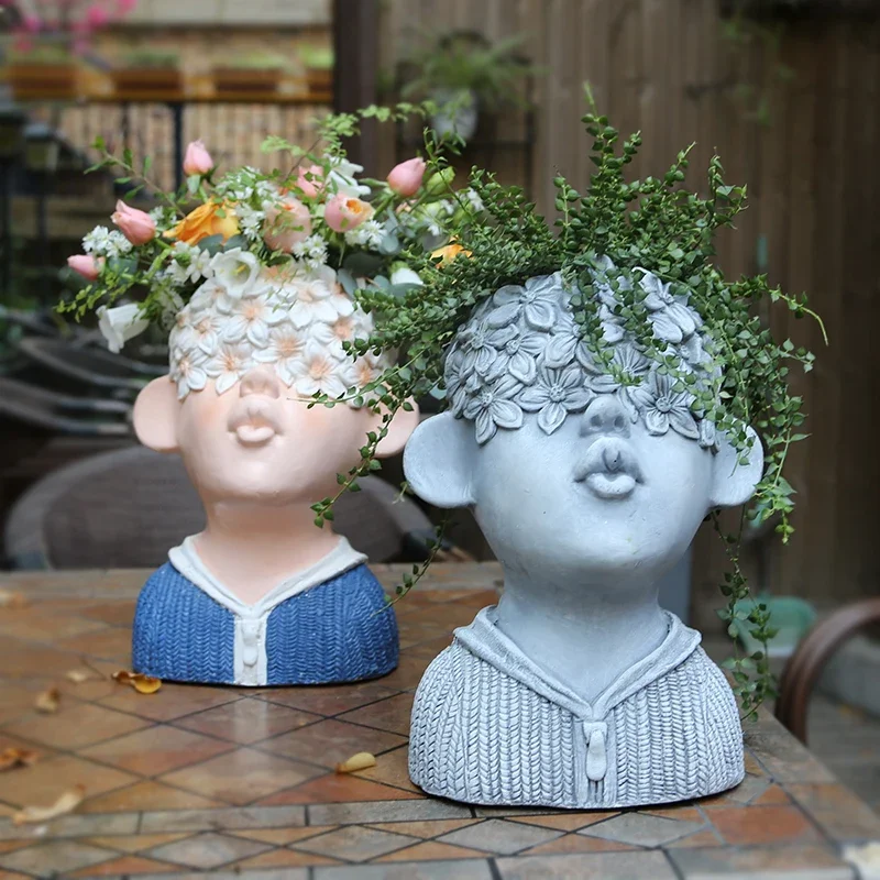 

Portrait Creative Idyllic Outdoor Courtyard Garden Decoration Floor Decoration Home Ornament home accessories