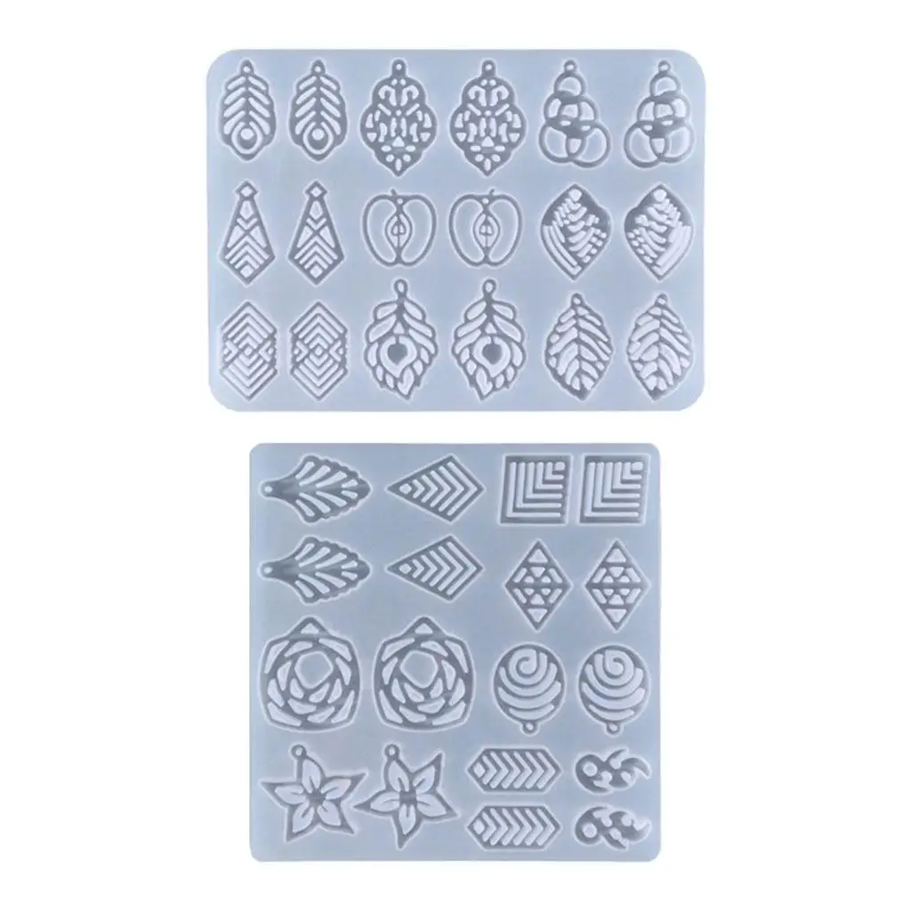 Silicone Resin Mould Casting DIY Jewelry Earring Earring Making