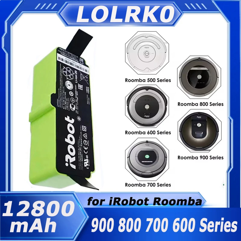 

BatteriBatterie Li-Ion 14.4V pour nettoyeur iRobot Roomba 900 800 700 600 série 960 980 981 965 895 890 860 695 692 690 680 675