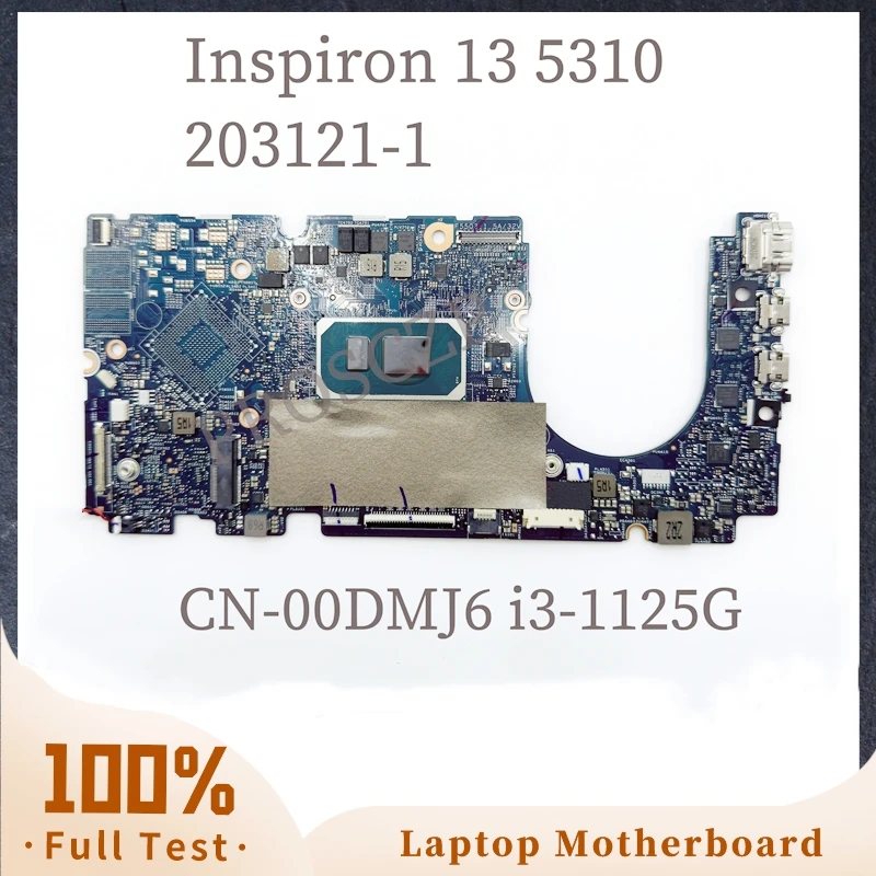 

203121-1 Mainboard For DELL Inspiron Vostro 13 5310 15 3510 Laptop Motherboard 0DMJ6 i3-1125G4 i5-11300H i7-11370H 8G-RAM Tested