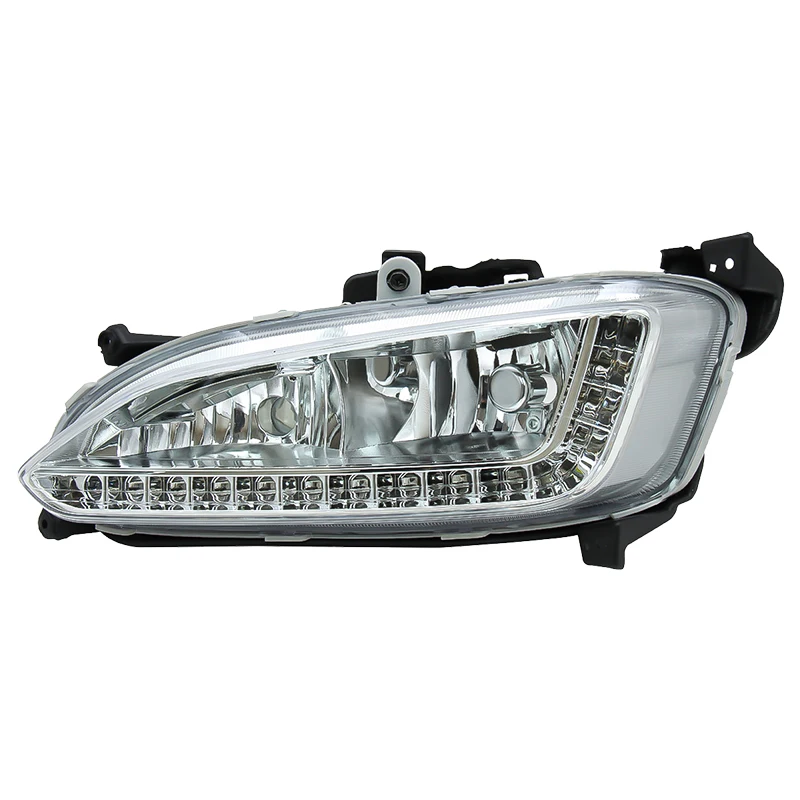 Per Hyundai Santa Fe Maxcruz 2013 2014 2015 2016 paraurti anteriore fendinebbia fendinebbia fendinebbia DRL Day Running Lamp faro