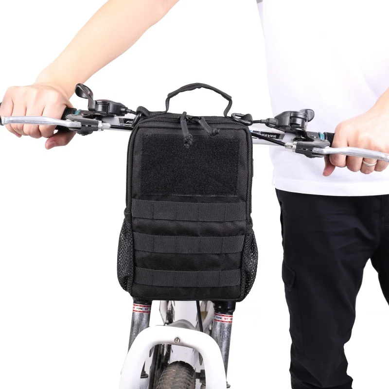 

1PC Cycling Bicycle Bike Head Tube Handlebar Cell Mobile Phone Bag Bag Electric Scooter Bag Handbag One Shoulder Bag