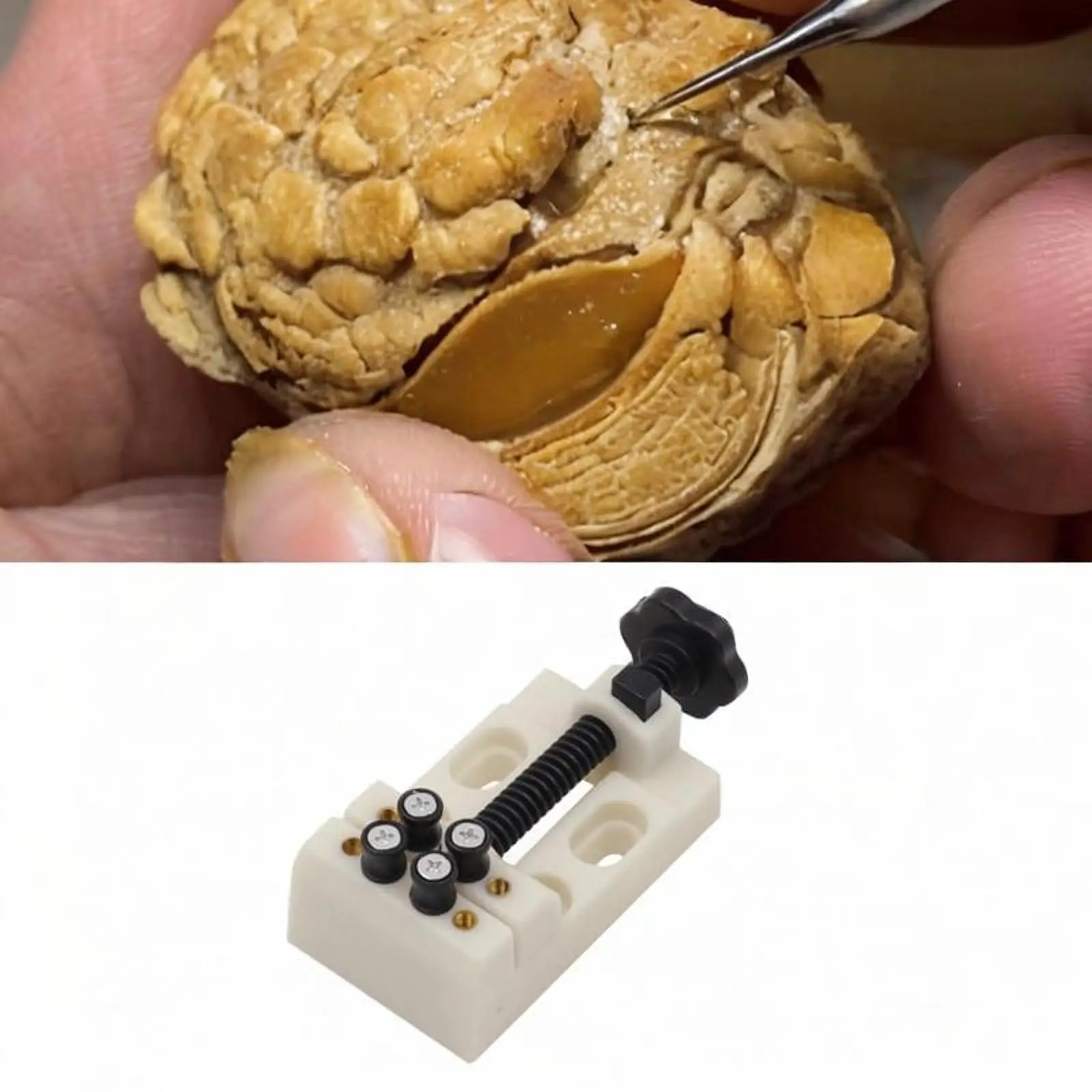 Mini Drill Press Vise Clamp Parallel Jaw Vice Easy to Install Adjustable Small Bench Vise for Craft Carving DIY Sculpture