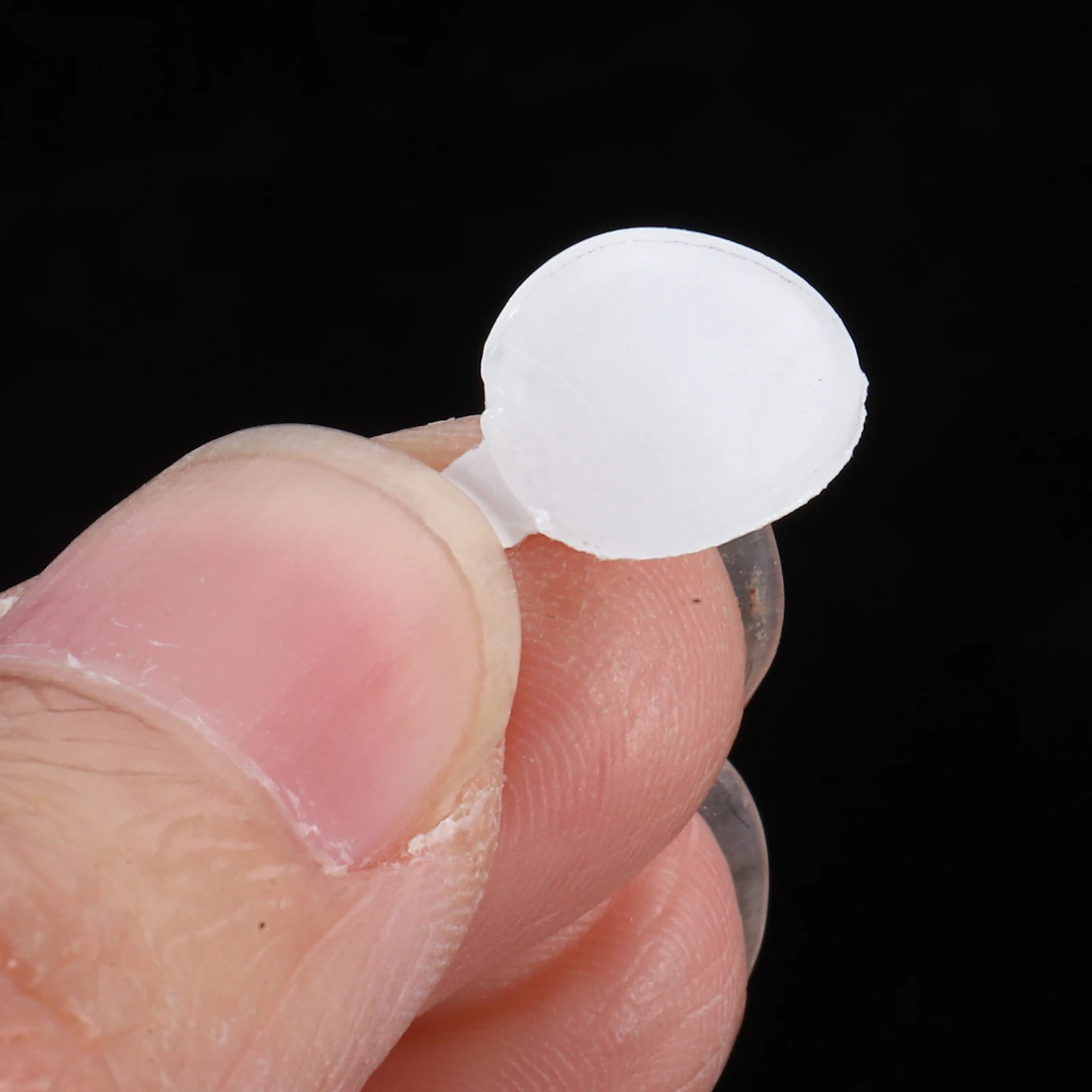 

100pcs Round Labels Double-Sided Nano Stickers Self Adhesive Acrylic Acid for Coding Sealing Envelopes Gift Boxes