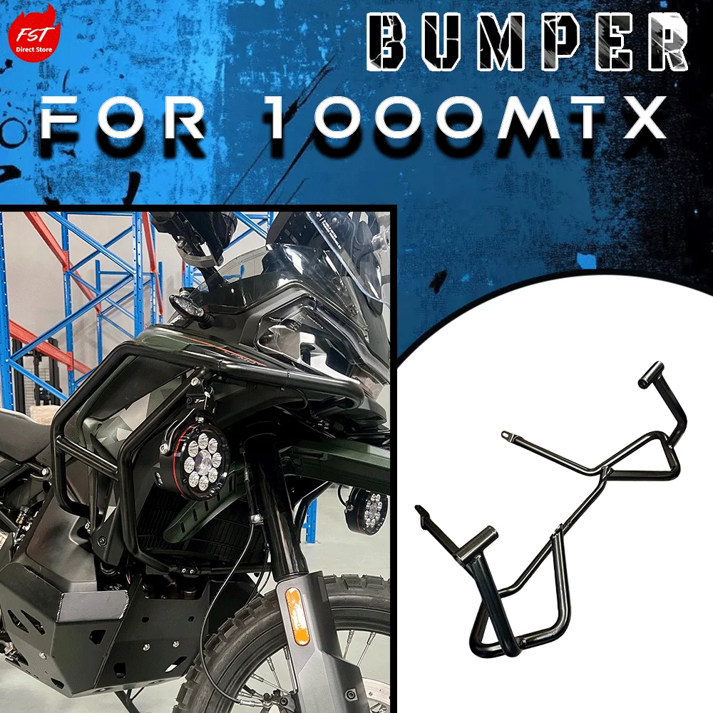 

For 1000MT-X Protection Mods: Crash Bars, Side Panels, Skid Plate, Underbody Guard for Off-Road Use