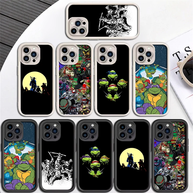 ET100 TMNT Ninja Turtles Art Soft Silicone Case for Huawei Pura 70 Mate 50 Nova 11 10 9 Y90 P60 P50 P40 Pro SE Art