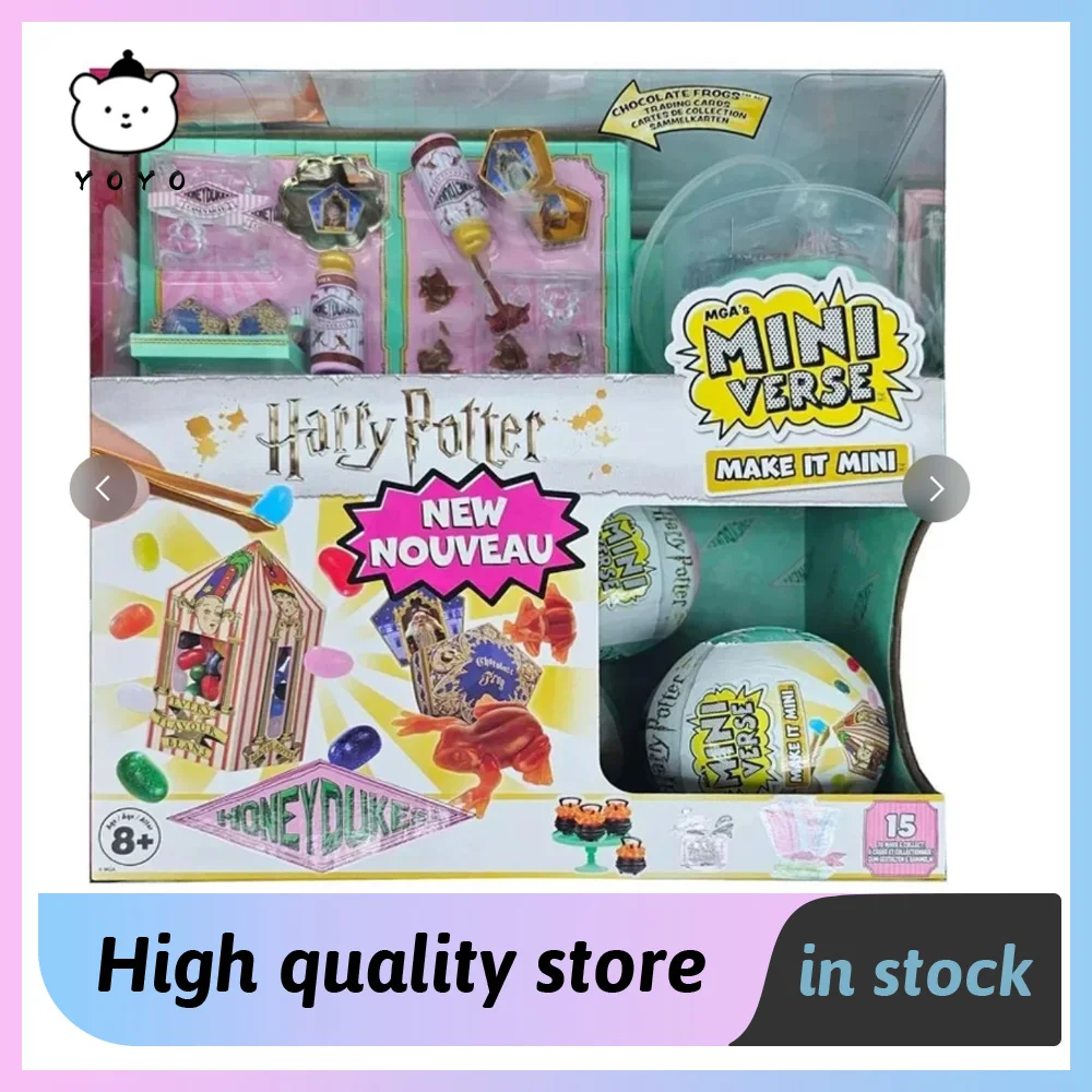 New Miniverse Harry Potter Honey Dukes Series Mystery Box Make It Mini Potions Action Figure Decoration Model Birthday Kid Toy