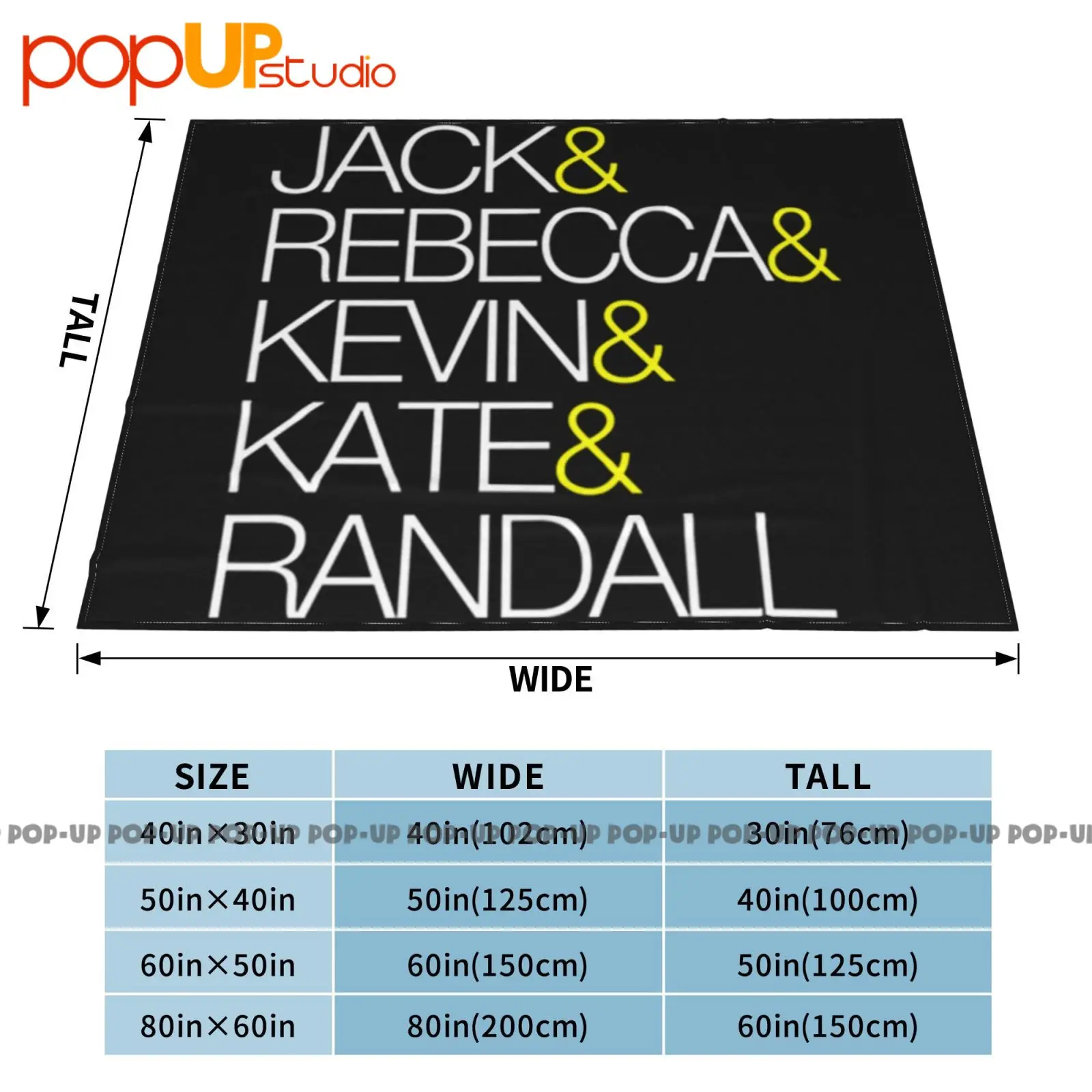 جاك ريبيكا كيفن كيت راندال بطانية فائقة النعومة لحاف الشتاء غطاء أريكة أغطية السرير #5