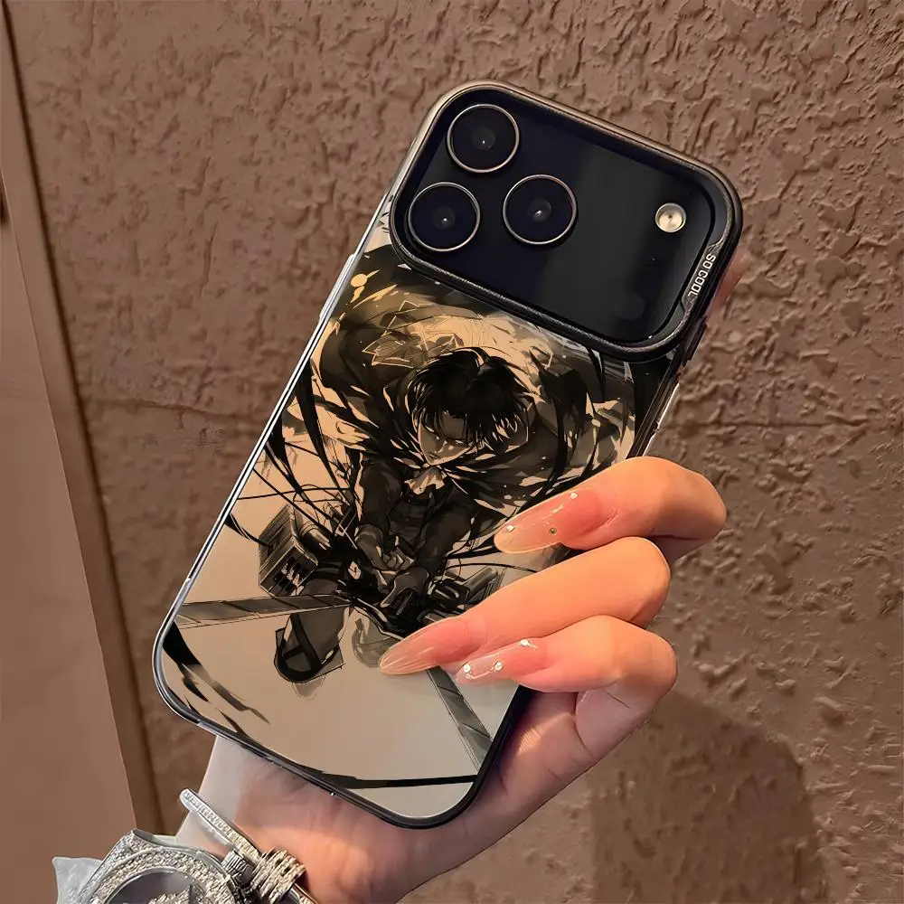 A-Attack On T-Titan Comics Phone Case For IPhone 17 16 15 14 13 12 11 Pro Max Air Matte Laser Aurora Shockproof Phone Case view 4