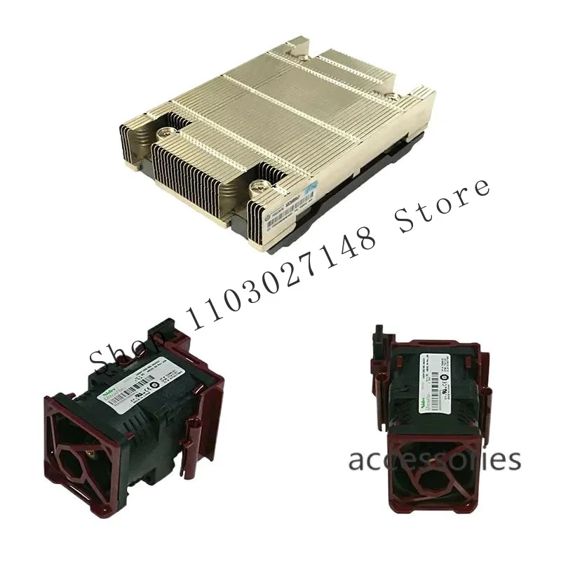 WYORESY For HP HEATSINK Proliant DL360 DL360p G9 Gen9 CPU Heatsink Kit 775403 -001 734042 -001 735508 -001 Fan 750688 -001 Coole