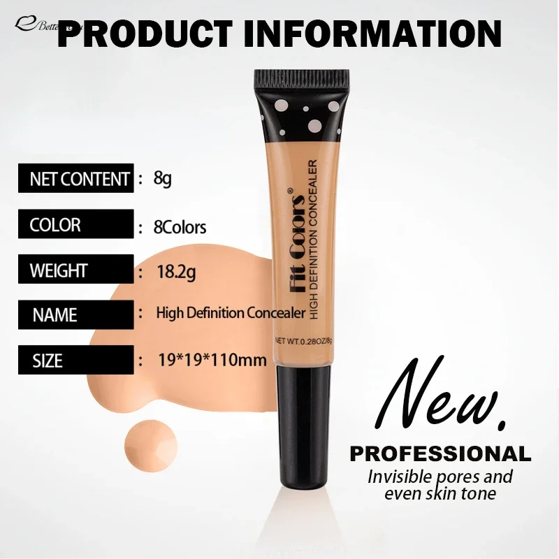 Face MakeUp Concealer Acne Contour Palette Waterproof Full Cover Dark Circles Cream Makeup Contouring Foundation Women Cosmetics