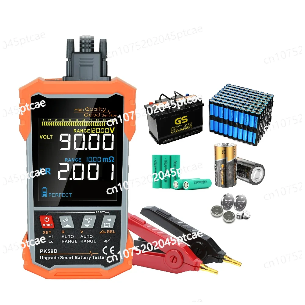 High-precision Lithium Ion Lifepo4 Battery Internal Resistance Meter Tester Quality Detector 18650 DIY Battery Tester