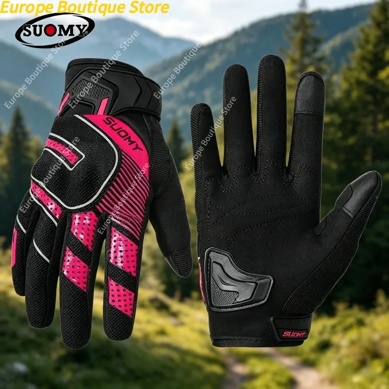 

Racing Summer Motorcycle Gloves Shock Absorption Rebound Protective Shell Breathable Anti Fall Wear Resistant For Men Women