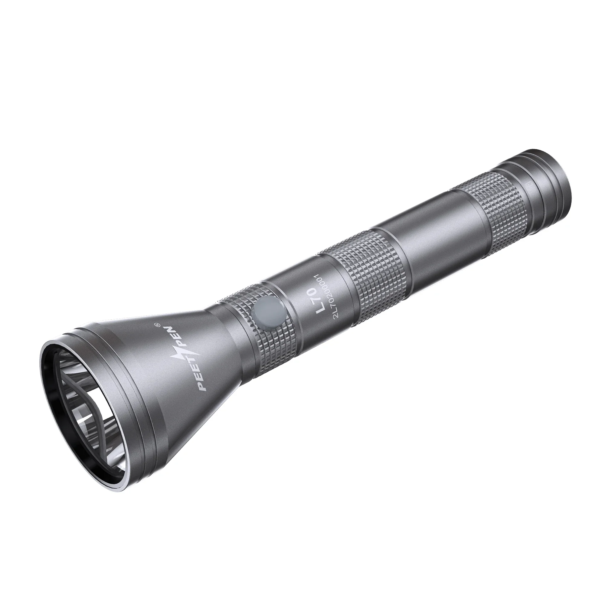 Peetpen l70 lanterna led recarregável 1500 lumens 4 modos tocha 2-cell c luz resistente de tamanho completo para caminhadas