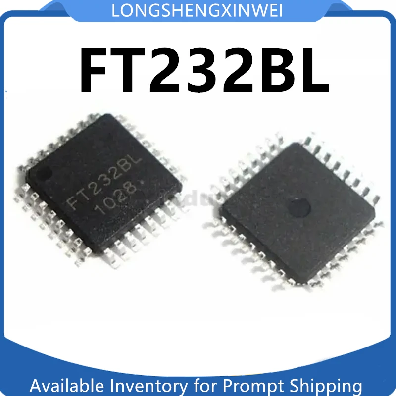 1PCS New FT232BL FT232 USB Serial Port Chip Packaging LQFP32 Spot