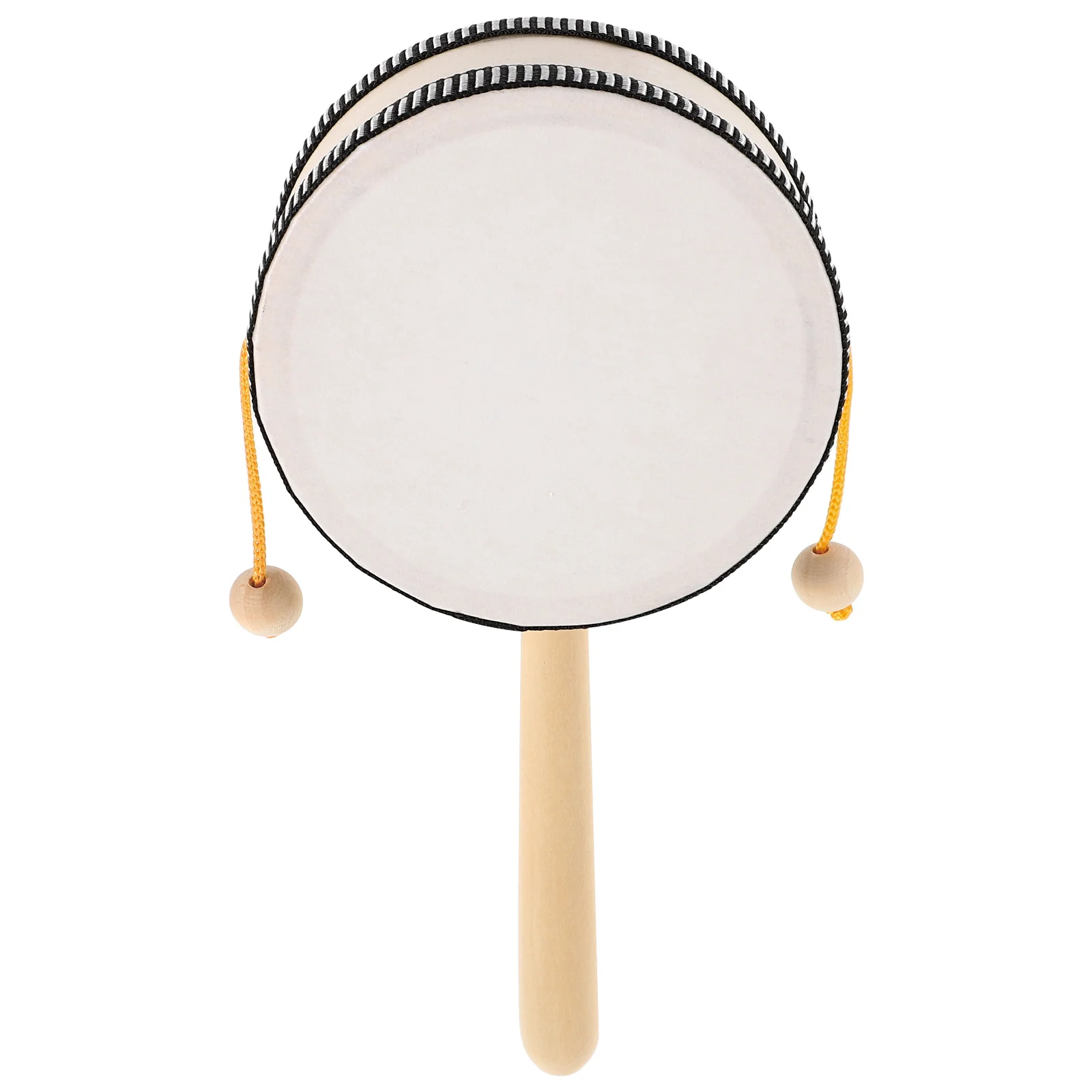 

Handheld Wave Drum Kids Traditional Musical Instrument Spinning Percussion For Early Music Education Wooden Toddler Drum Chinese
