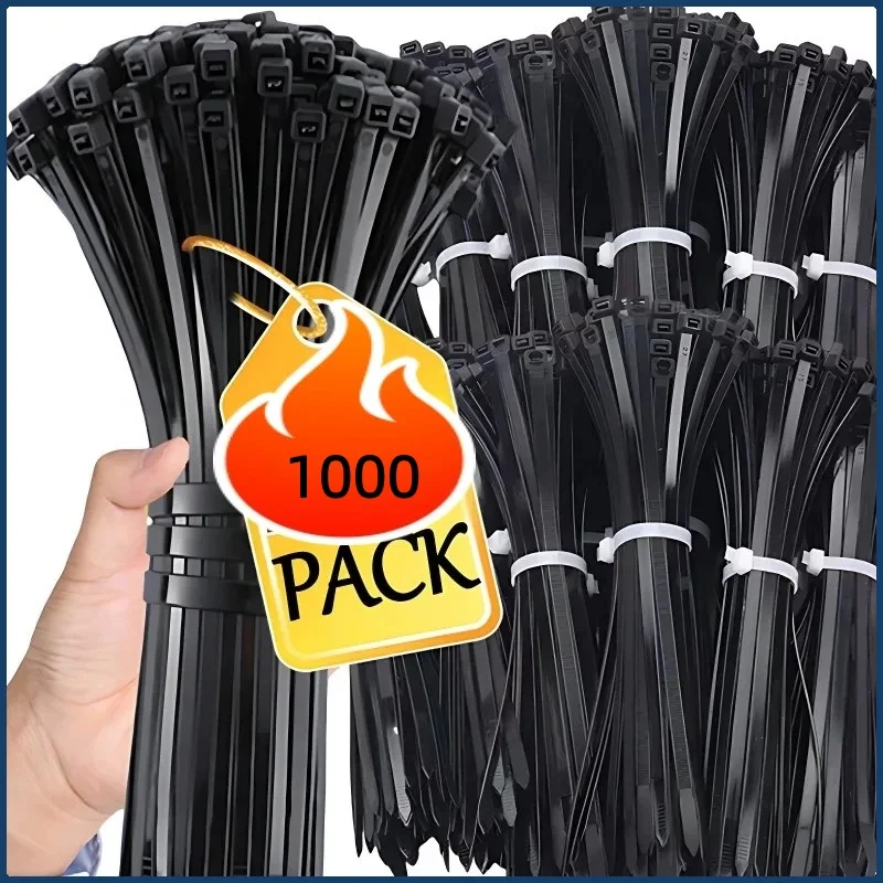 High-Strength, Reusable Nylon Cable Ties That Are Strong and Durable and Not Easy to Break