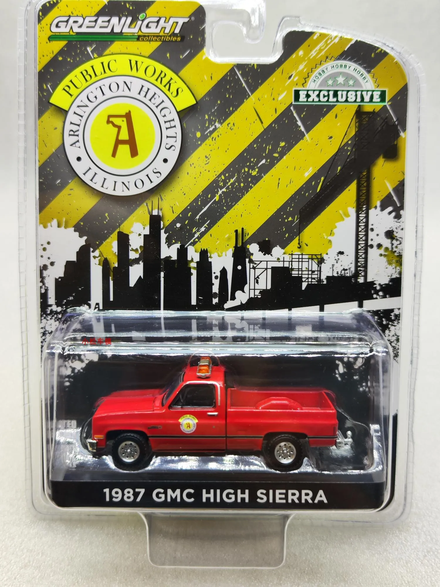 

1:64 1987 GMC High Sierra K2500 Vandura 2500 серия, литой металлический сплав, модель автомобиля, игрушки для подарочной коллекции