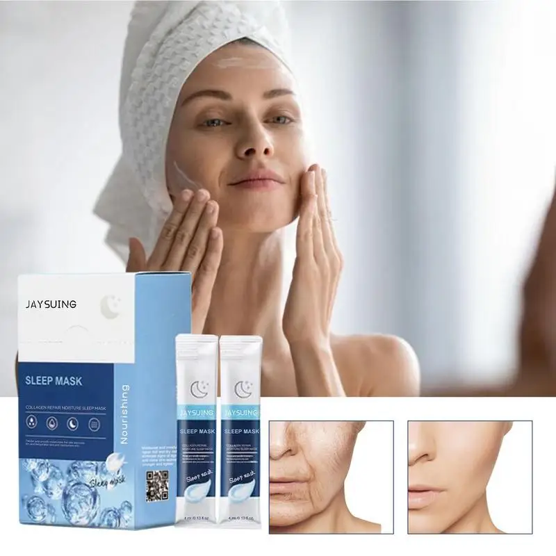 20-pack natuurlijk collageenmasker Verstevigend dagelijks gezichtsmasker Lifting Masque Hydraterend masker met collageen collageenmasker