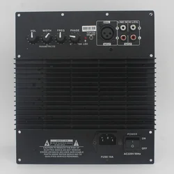 110V-220V 150W 200W 300W Heavy Subwoofer Digital Power Amplifier Board Active Power Amplifier Board 5.1 and 7.1 Active Pure Bass