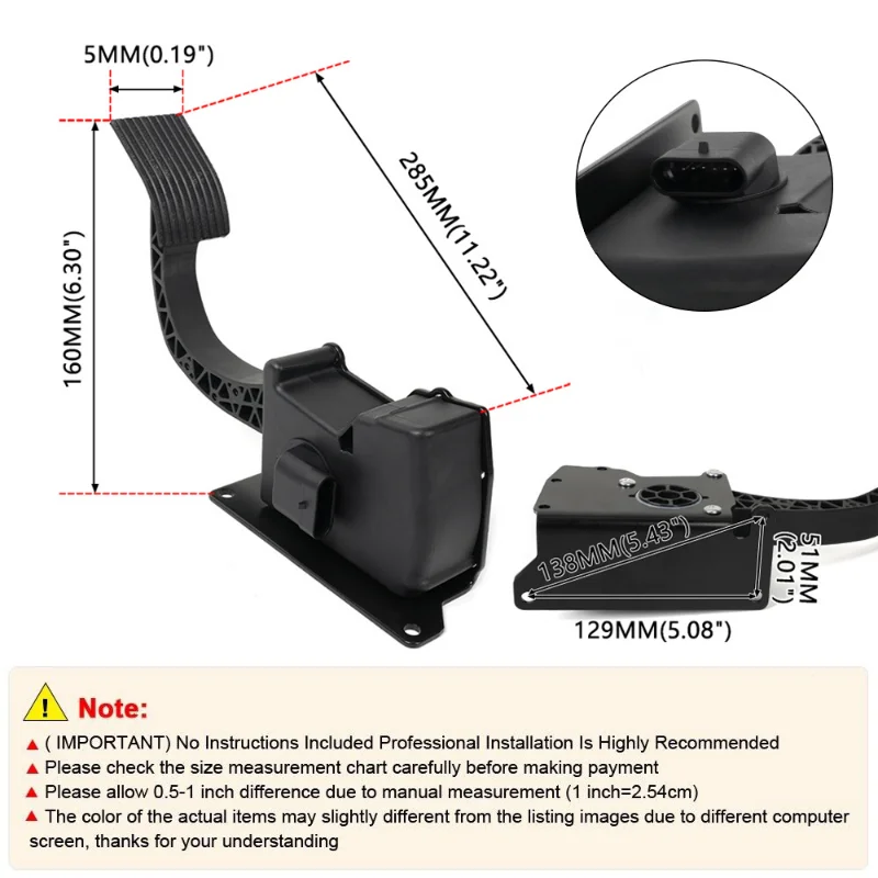 Automotive Modification Accessories - Electronic Accelerator Pedal Suitable for 14-19 North Star Ranger RZR 4014042