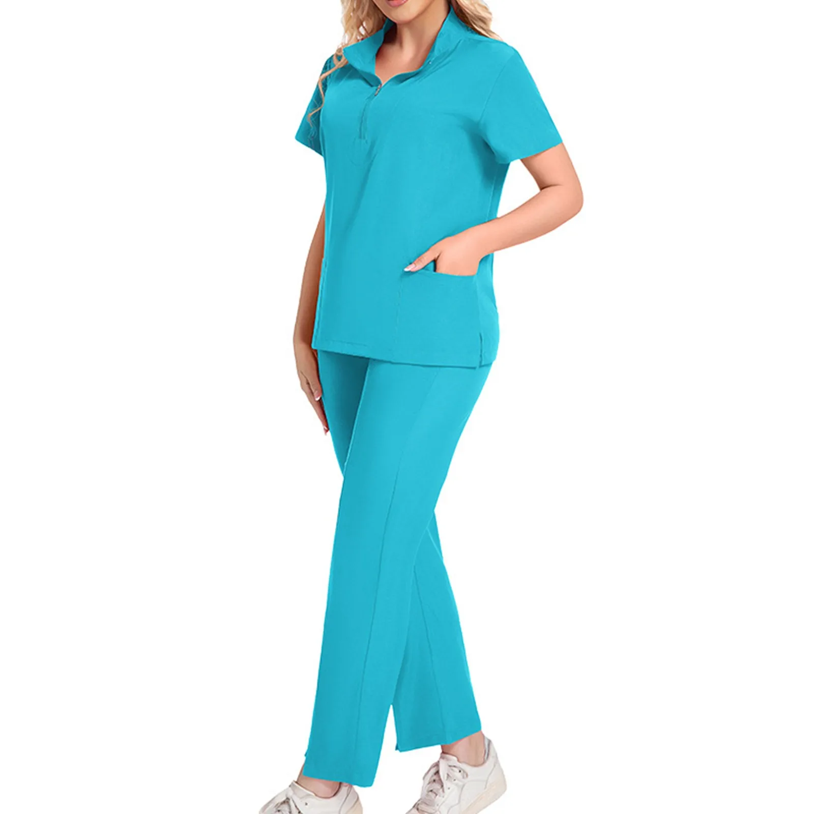 

Больничные аксессуары, наборы скрабов для медсестры, женская модная униформа, косметическая спецодежда, женские принадлежности, костюм медсестры, спецодежда