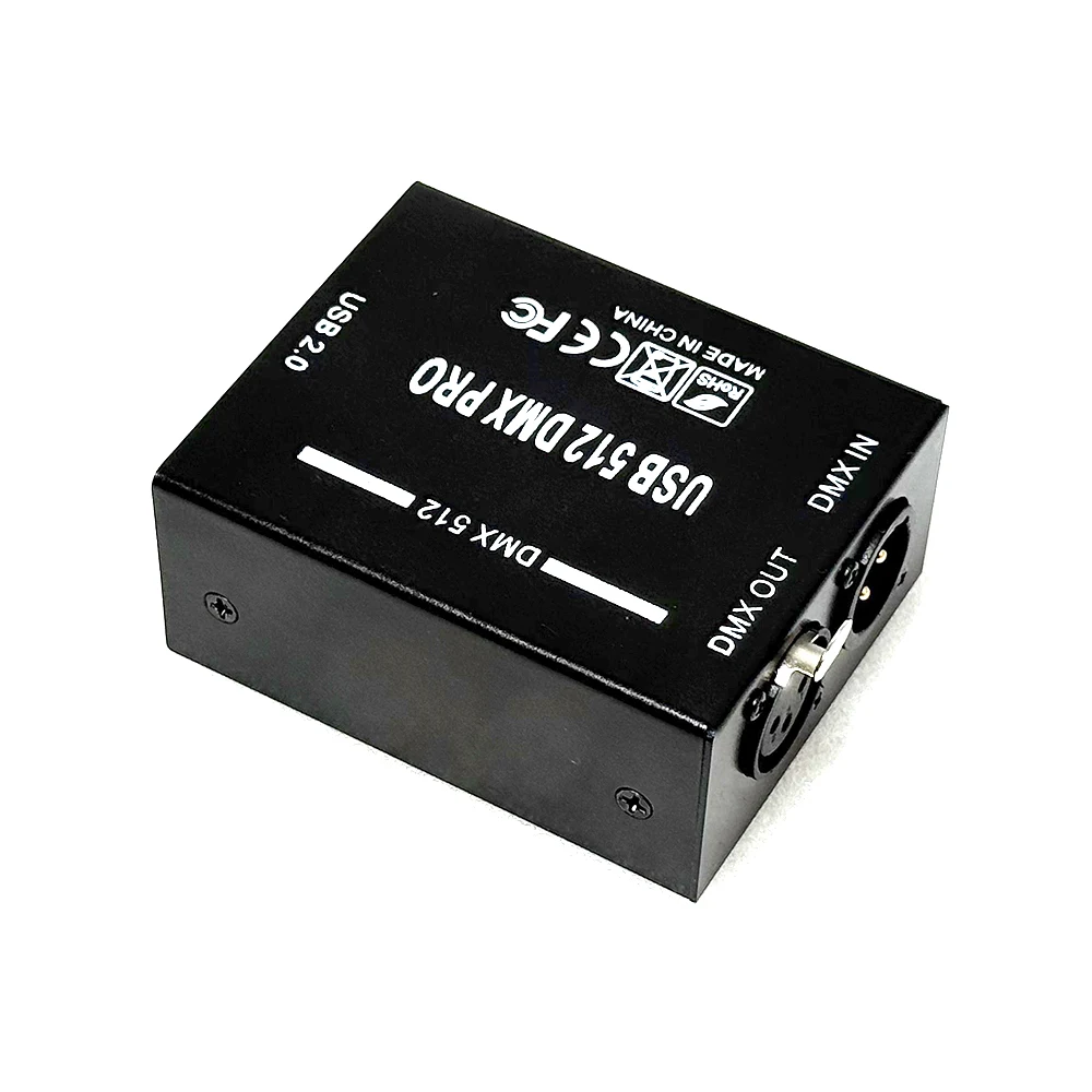 USB DMX512 PRO Pangolin Quickshow Laser Software Signal Converter Controller Box