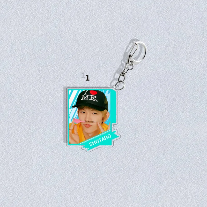 KPOP RIIZE Acrylic Keychains Wonbin Shotaro Eunseok Cute Photo Print Name Keyring Fans Bag Car Door Key Pendant Birthday Gifts