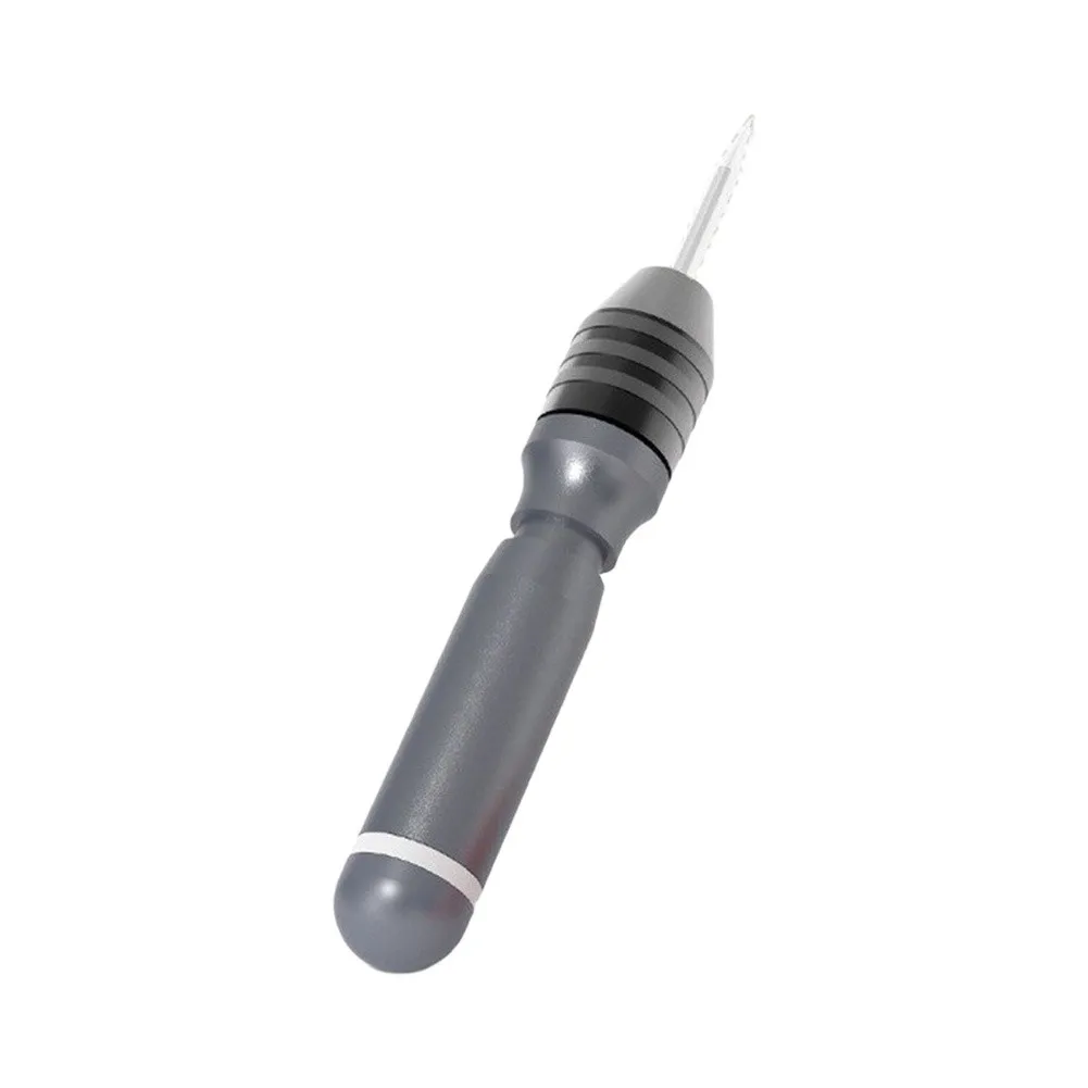 Electrode Sharpener Needle Holder 6mm Clamp For For Argon Welding Rod Grinding Tool Alloy Gripper Accessories Gray