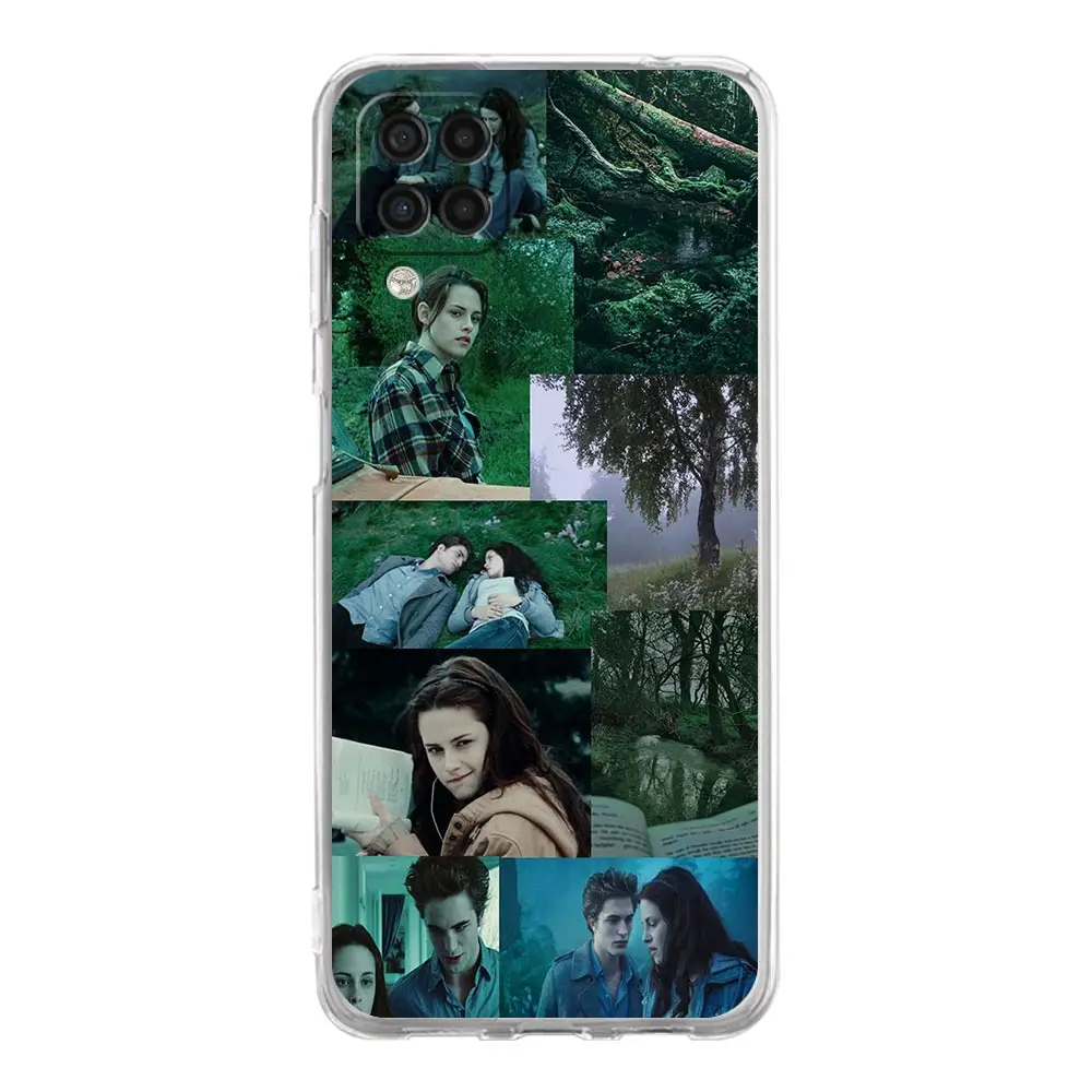 Twilight Saga Phone Case for Samsung Galaxy A13 A51 A71 A21S A12 A11 A31 A52 A41 A23 A53 A73 A32 5G A03S Clear Silicone Cover