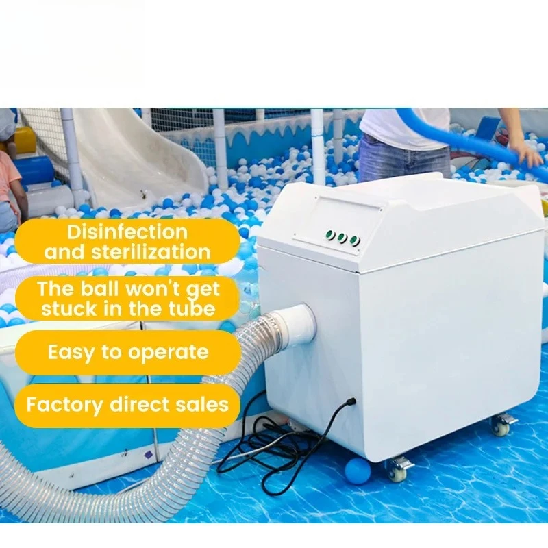 Integrated Amusement Park Facility Cleaning Disinfection Machine Ocean Ball Atomization Foam Plastic Material Playground Use
