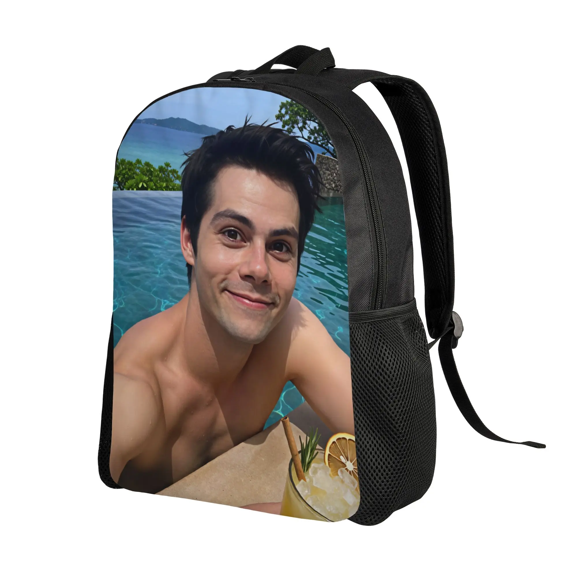 Dylan O’Brien  Backpack Boy  Print Backpacks Polyester Elegant High School Bags College High Quality Rucksack