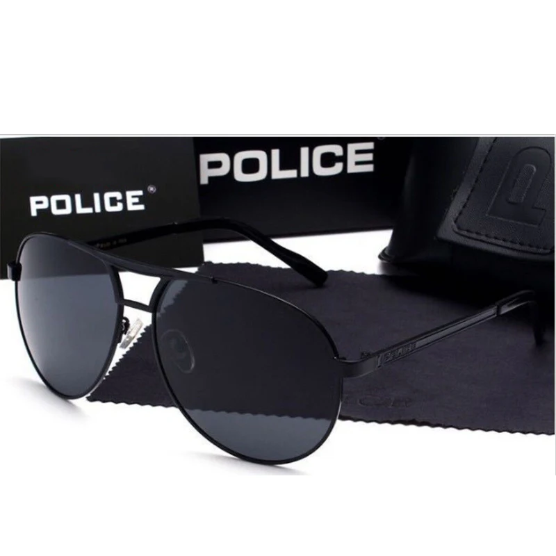 2025 Italian Luxury Brand Anti UV Polarized Sunglasses Men POLICE Cycling Fishing  Frameless Shades Women Trendy Eyewear UV400