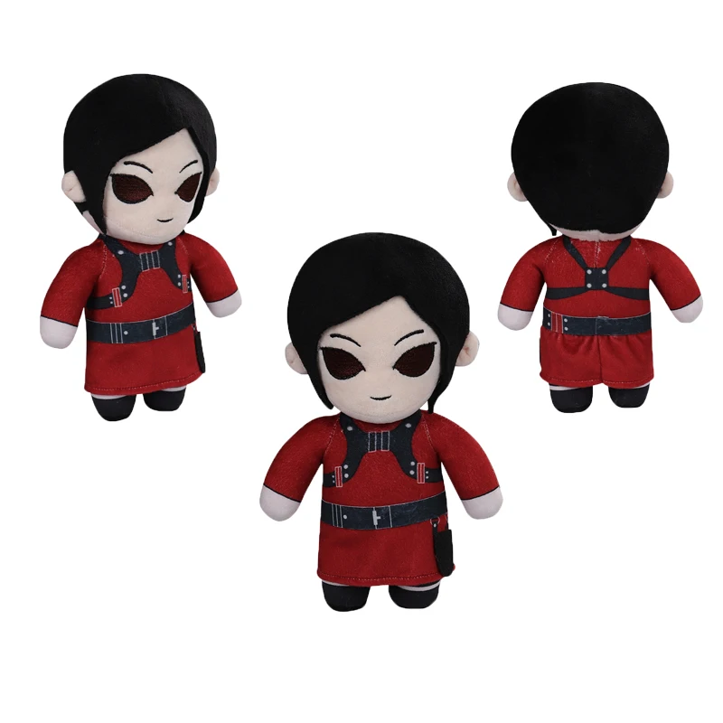 

Game 23CM Ada Wong Cosplay Plush Roleplay Mascot Toys Cartoon Resident 4 Soft Stuffed Dolls Mascot Halloween Birthday Xmas Gifts