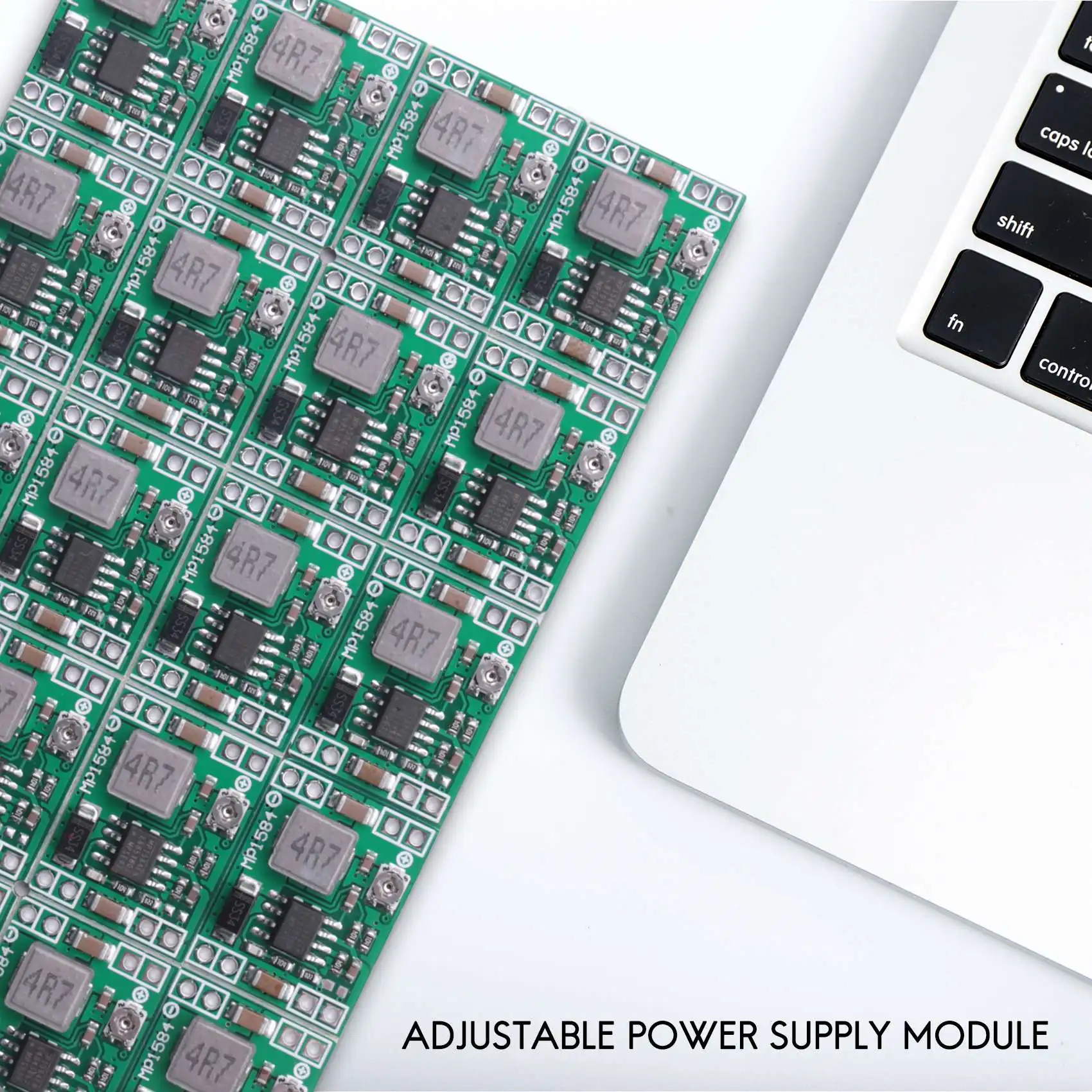 FULL-20 Pcs Mini MP1584EN DC-DC Buck Converter Adjustable Power Supply Module 24V To 12V 9V 5V 3V Reduced Voltage Regulator