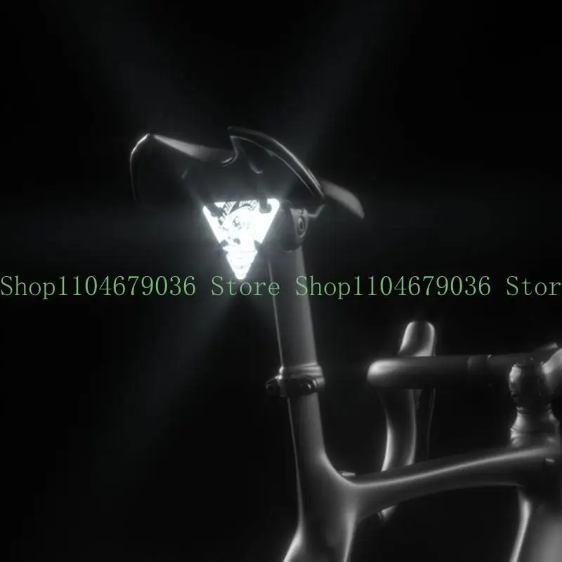 652F 7 Color Reflective Safety Triangle for Bicycles Long 300m Visual Alerts Distance Weatherproof PP Board