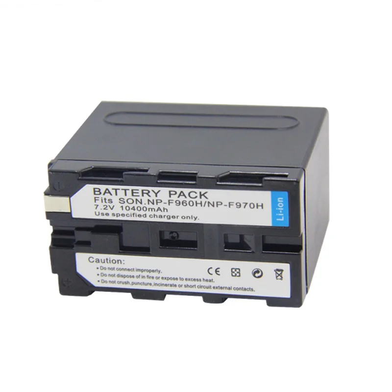 10400mAh NP-F980 NP-F970 NP-F960 Battery for Sony PLM-100 CCD-TRV35 MVC-FD91 MC1500C