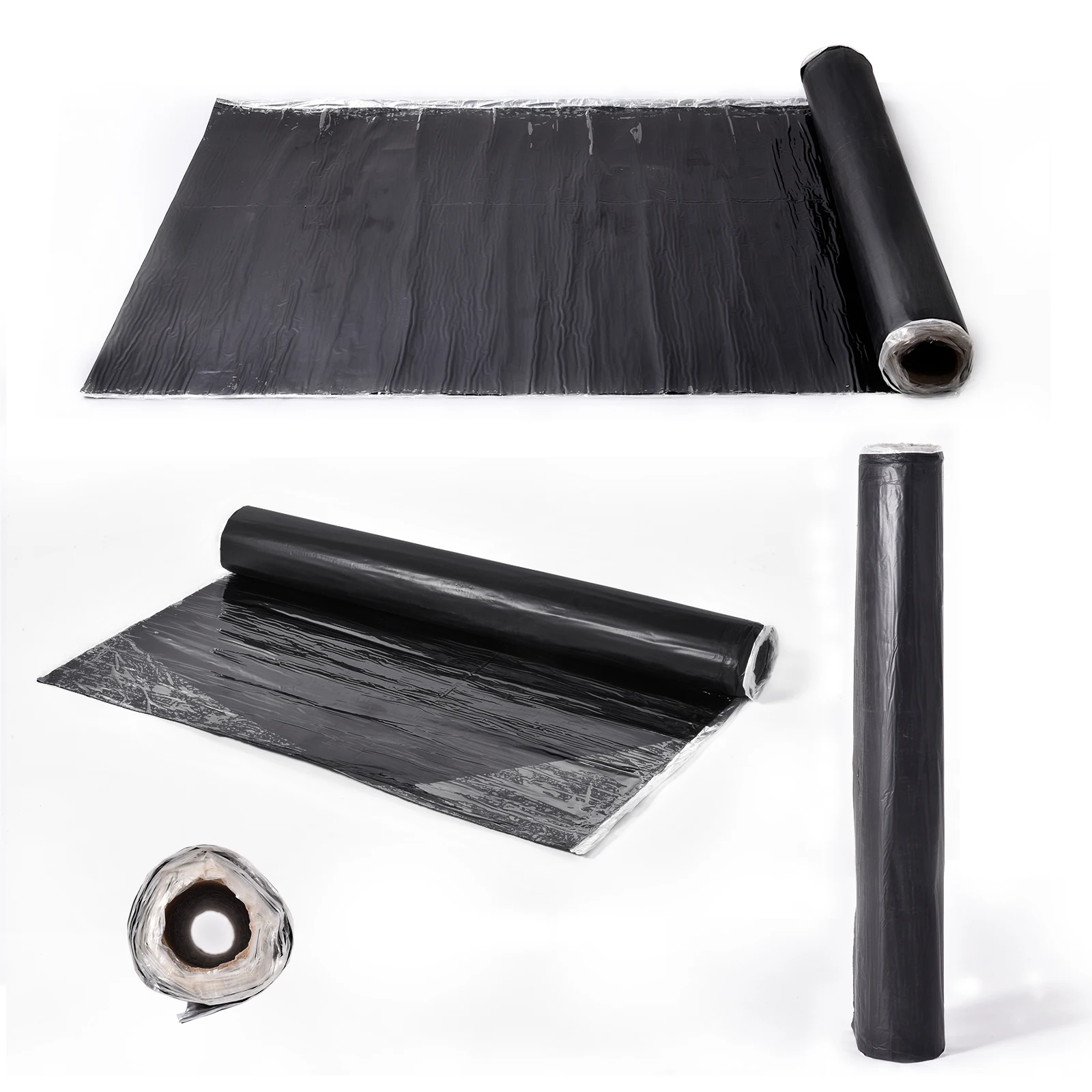 Nastro bituminoso da 10/5m con retro adesivo, sigillante per riparazioni di tetti e capanni da giardino, spessore 1,5mm