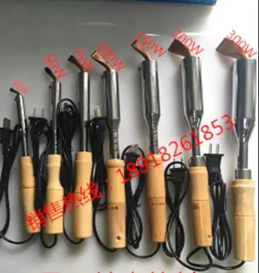 Soldering Iron with Chisel Tip Electric soldering iron with wooden handle30W50W60W75W100W 150W 200W 300W