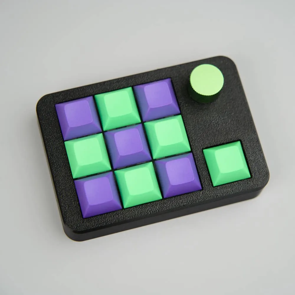 Mir Small Mechanical Keyboard Macro Custom Customized Aluminum Alloy Knob Clip Office Design Game Programming