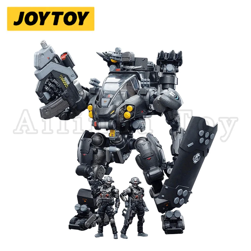 JOYTOY 1/25 Action Figure Mecha Tiekui Dual Pilot Mecha Anime Collection Model Toy For Gift Free Shipping