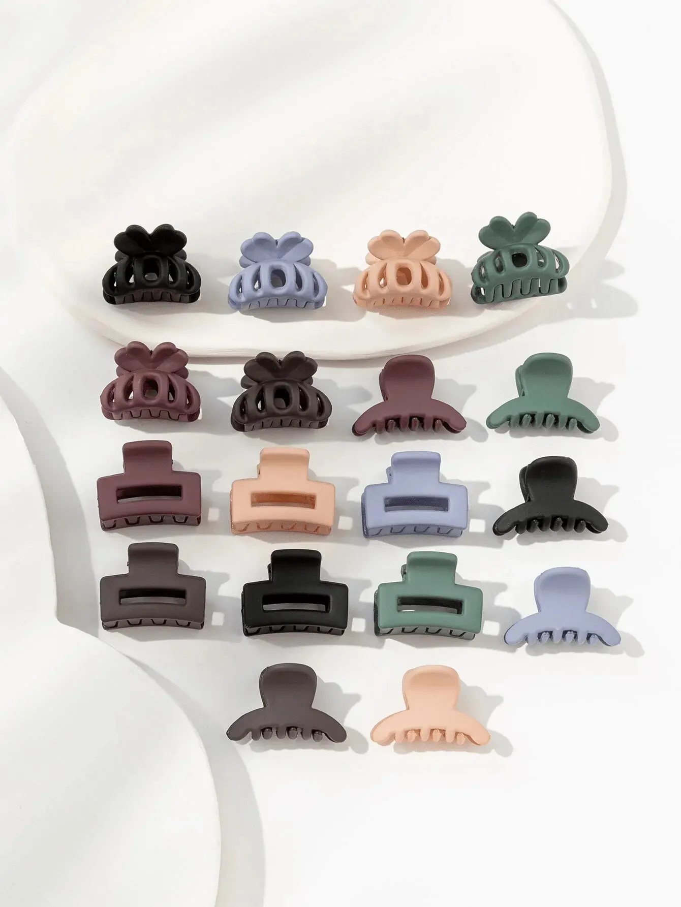 

Small Size Hair Claw Woman Girl Hair Accessories