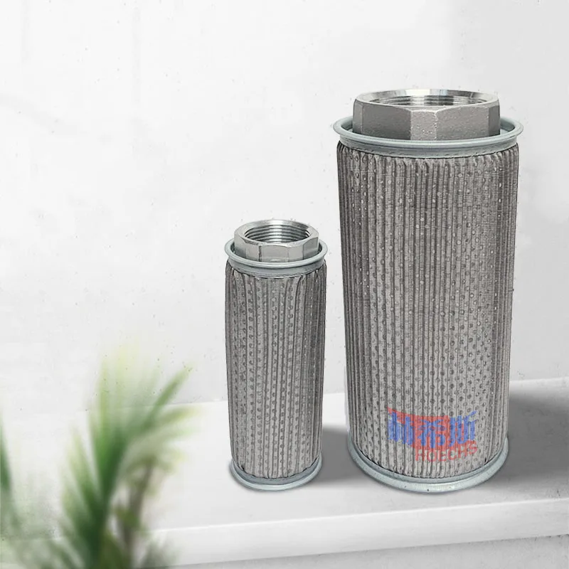 internal thread metal mesh air filter for dust filtration in industrial fan vortex pump