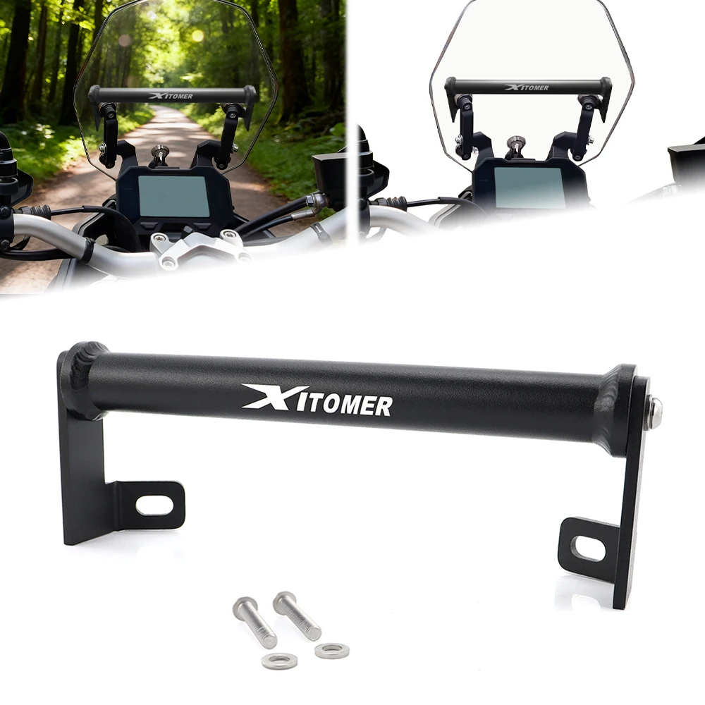 

For Loncin Voge 500DS/500DSX Voge 300DS 2021 2022 2023-2025 Motorcycle Phone Holder Stand Support GPS Navigation Plate Bracket