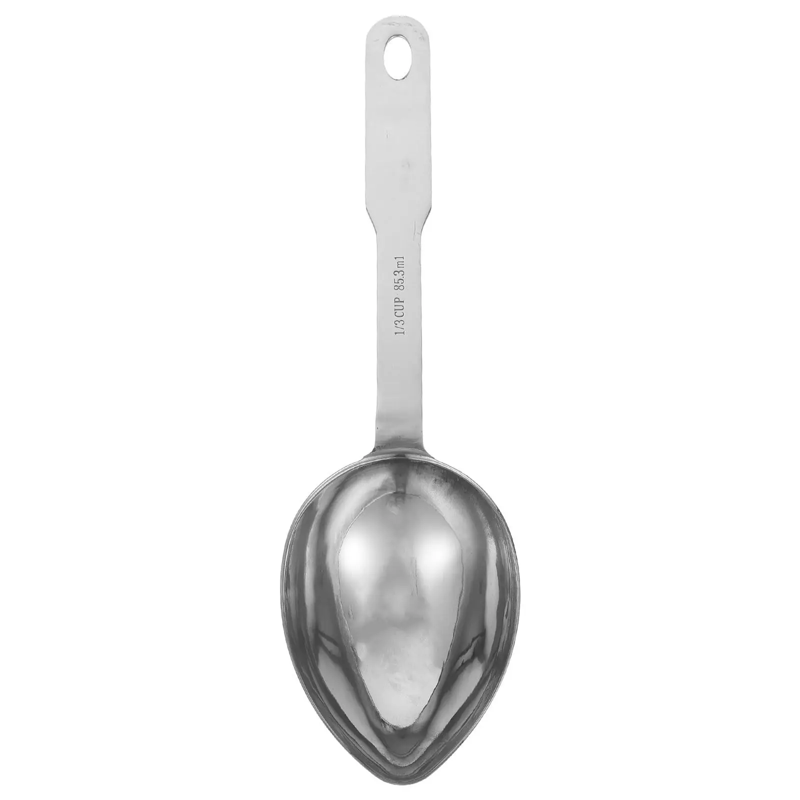 Heavy Duty Measuring Spoon Tablespoon Ergonomic Handle Stainless Steel Kitchen Coffee Powder Tea Leaves Measurement Scoop