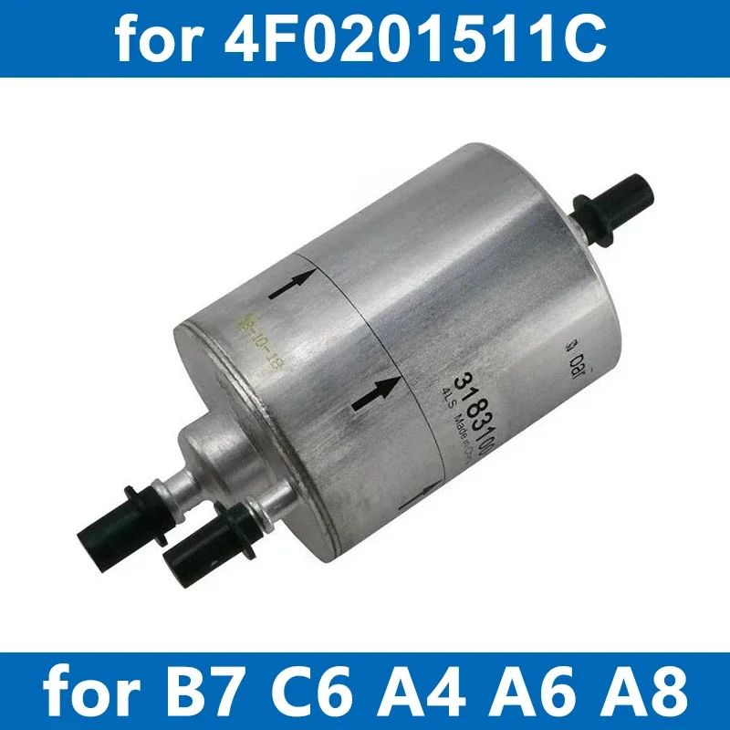 Car Fuel Filter 4F0201511C For R8 LP550 LP560 LP570 4.2 5.2L B7 C6 D3 A4 A6 S6 A8 S8 EXEO 1.8T 2.0T 3.0T 2.8L 3.2L 4.2L 2004~