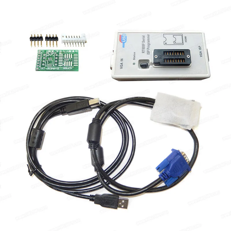In stock 2026 RT809F Serial ISP USB IC Programmer Tool Motherboard RT809 Programmer